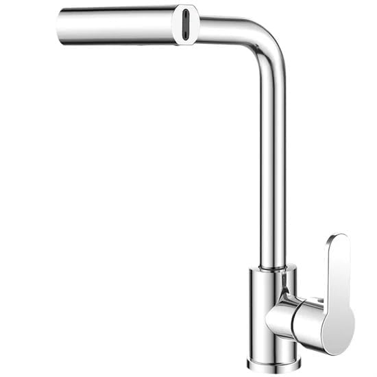 HEVASNEK Kitchen Faucet Hot Cold Mixer Tap Shower Sprayer 4in1 Kitchen Faucet Waterfall Stream 360 Degree Rotating Basin Sink Faucet Pull Out Mountain Rotatable Swivel Kitchen Tap - Image 1