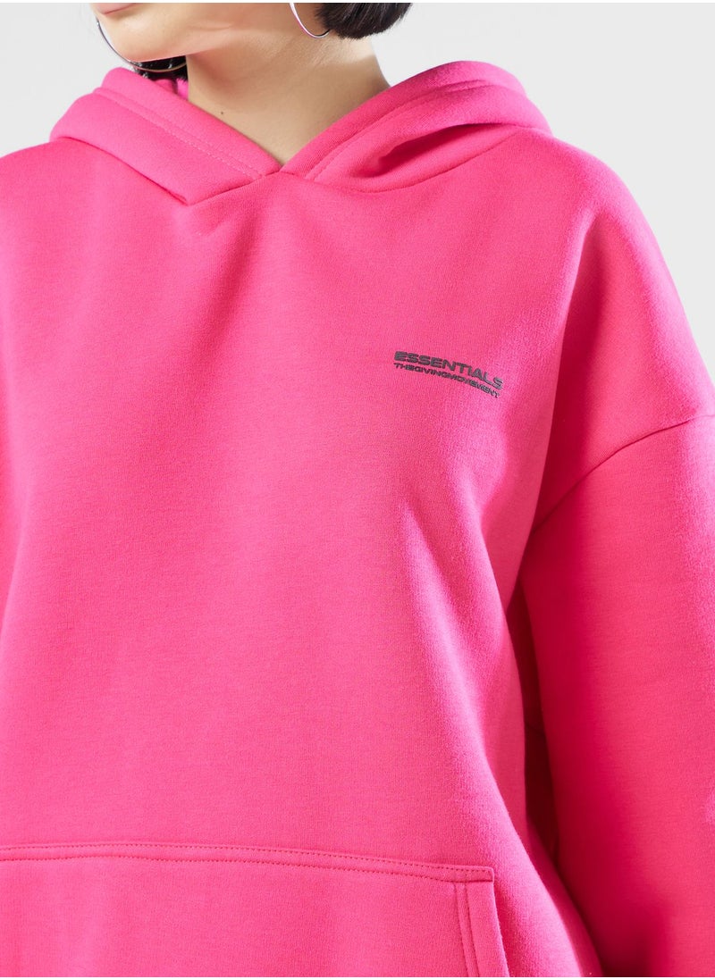 The Giving Movement - Oversized Logo Hoodie - Image 1