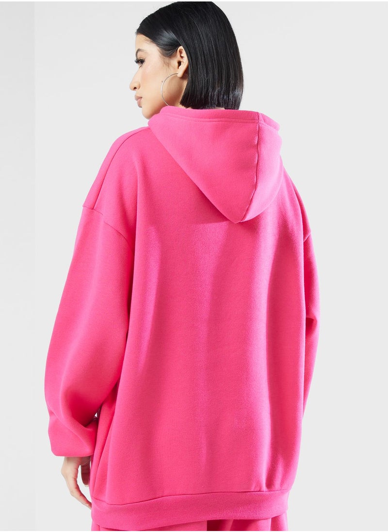 The Giving Movement - Oversized Logo Hoodie - Image 1