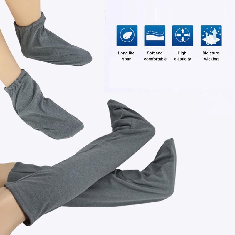 klarako 1 Pair Soft Sleeping Socks, Winter Sleeping Socks, Warm Elastic Cold Proof Ankle Protection Socks (31 X 16cm) - Image 3
