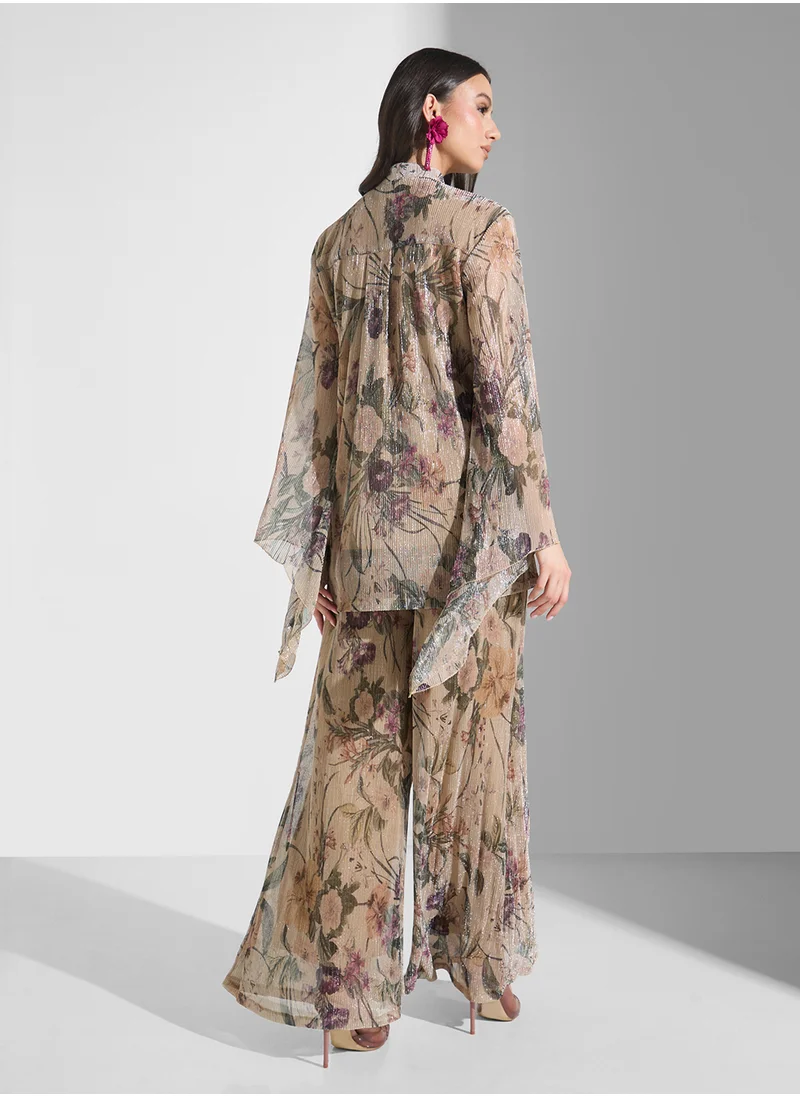جولدن ابل Floral Print 2Pcs Set