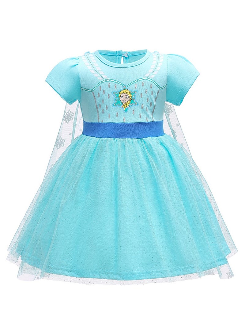 KUYING Fashionable And Versatile Children's Princess Dress