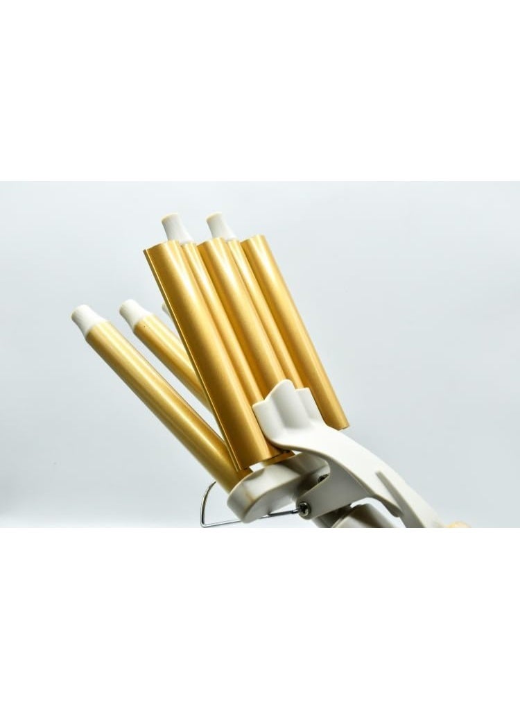 Cronier Adjustable Temperature Hair Curling Iron with LCD Display to Show Temperature in Celsius - Image 2