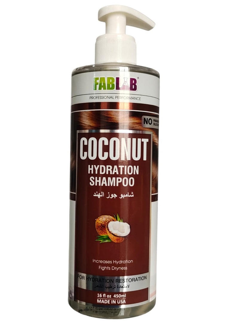 FabLab Coconut Hydration Shampoo 450 ml