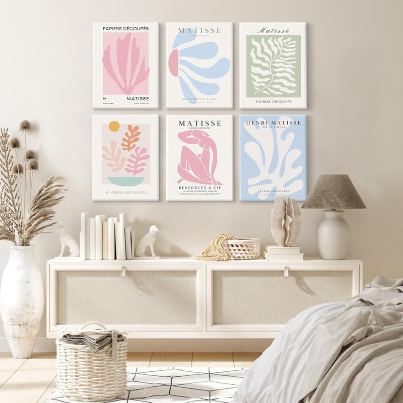 Youillne Henri Matisse Wall Art Prints - Set of 6 - Image 3