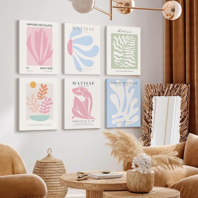 Youillne Henri Matisse Wall Art Prints - Set of 6 - Image 4