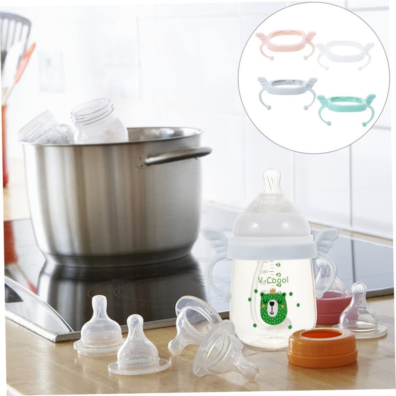 4PCS Bottle Handle Grip Ergonomic Cup Handles for Easy Transition to Independence Comfortable Design - Image 3