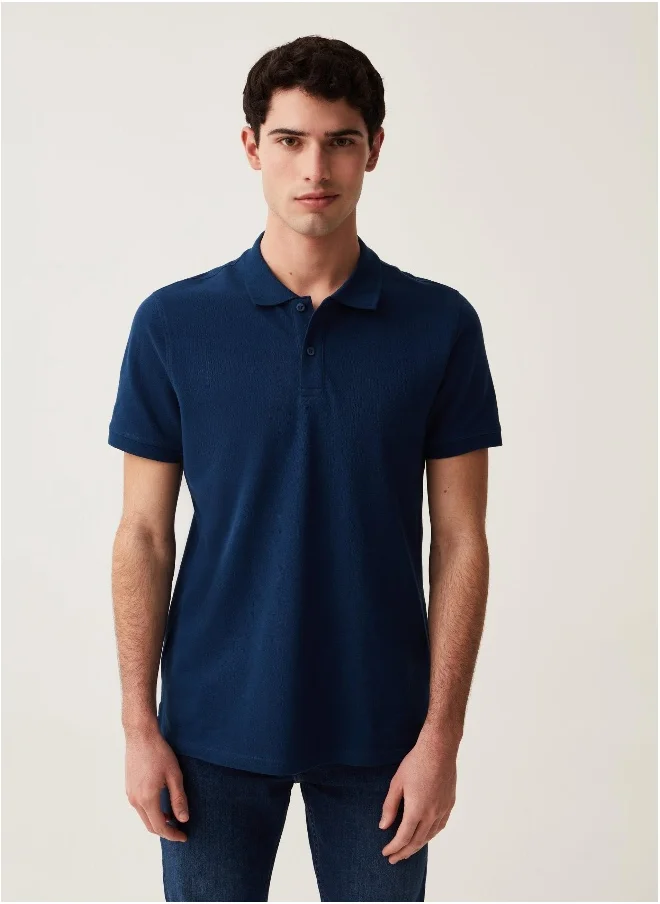 Ovs Ovs Two-Pack Cotton Pique Polo Shirts