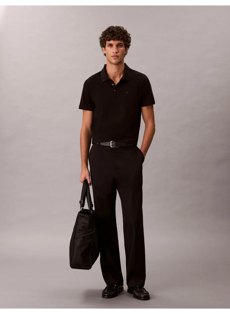 CALVIN KLEIN Cotton Sretch Slim Fit Polo Shirt