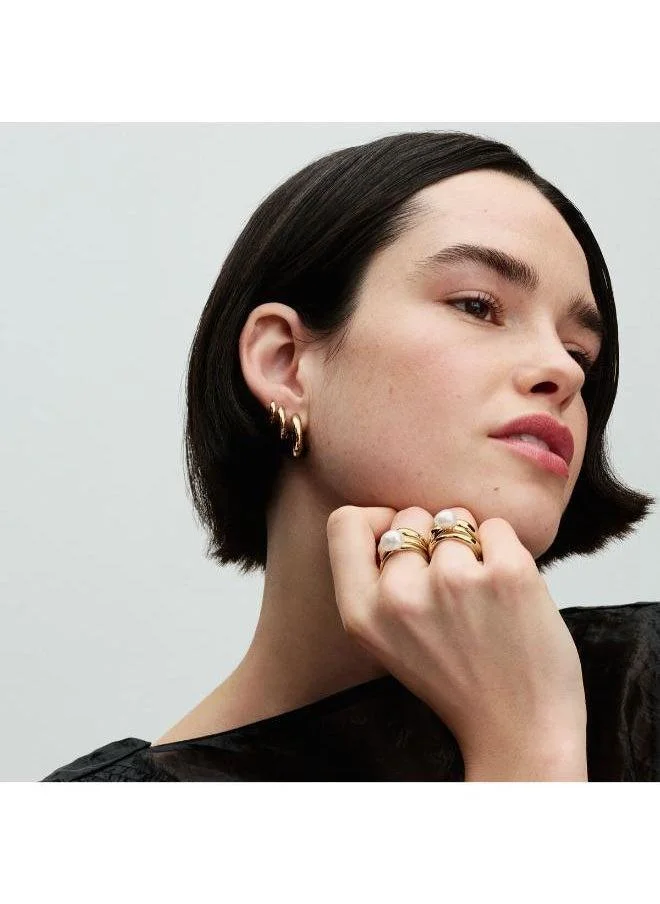 باندورا أقراط دائرية مفتوحة