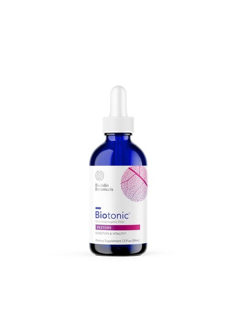 Biotonic Adaptogenic Tonic By Biocidin - Liquid Tincture Drops Adaptogen Supplement To Help Restore Energy & Help Reduce Occasional Fatigue - Herbal Elixir For Immune Support (2 Oz)