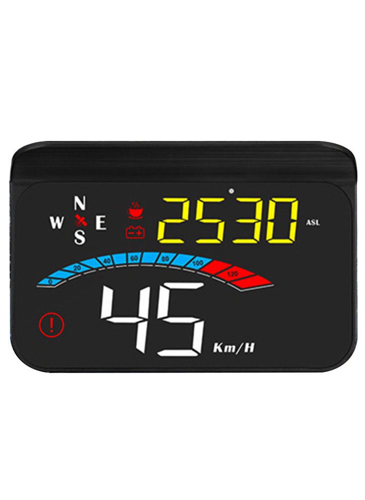 شاشة HUD للسيارة، جهاز عرض على الزجاج الأمامي، نظام تحديد المواقع العالمي (GPS).