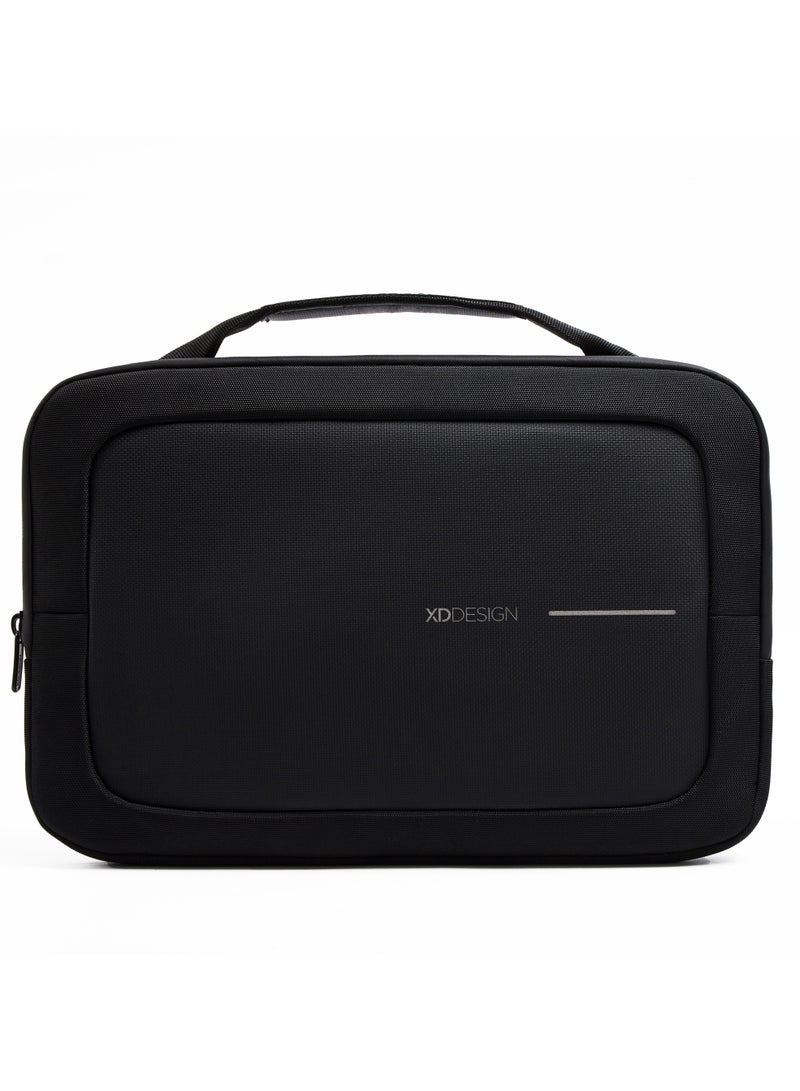 XD DESIGN 16" Laptop Bag | 360 ̊ Impact Protection Lightweight Bag, Water Repellant, Waterproof Zipper, Dual Foam Padding, for Apple MacBook Pro 16" and similar size Laptops - Black - Image 1