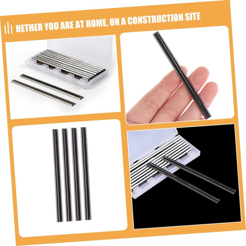 UKCOCO Alloy Planer Blades Hardwood Planing Blades Woodworking Planing Replaceable Planer Tool - Image 5