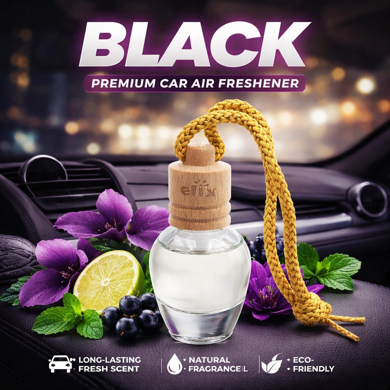 معطر جو معلق للسيارة برائحة الكرز، زجاجة معطرة، عطر سائل يدوم طويلاً، غير سام وخالٍ من الكحول، غطاء خشبي مانع للتسرب، مزيل للروائح في السيارة والمنزل والمكتب وغرفة النوم، معطر داخلي مناسب لجميع الفصول. - Image 3