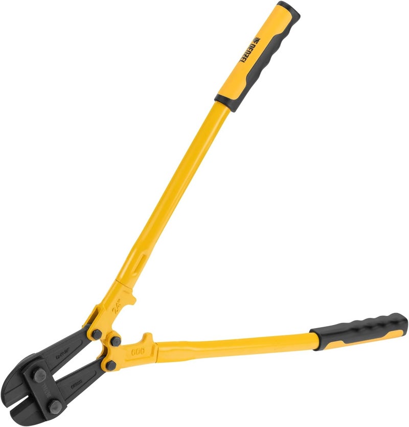 DENZEL 24-Inch Heavy-Duty Bolt Cutter – Cr-Mo Steel Wire Cutter with Ergonomic Handles, High-Leverage Cutting Tool - Image 5