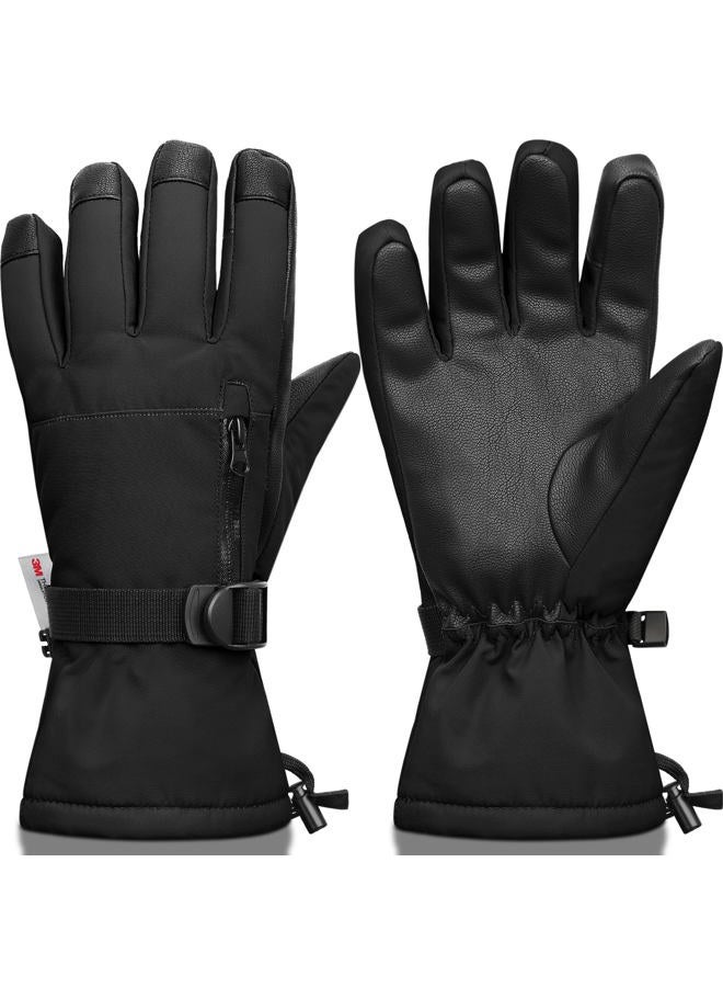 Odtmger Kids' Waterproof Snow Gloves - Touchscreen Mittens, Warm, for Cold Weather & Snowboarding - Image 1