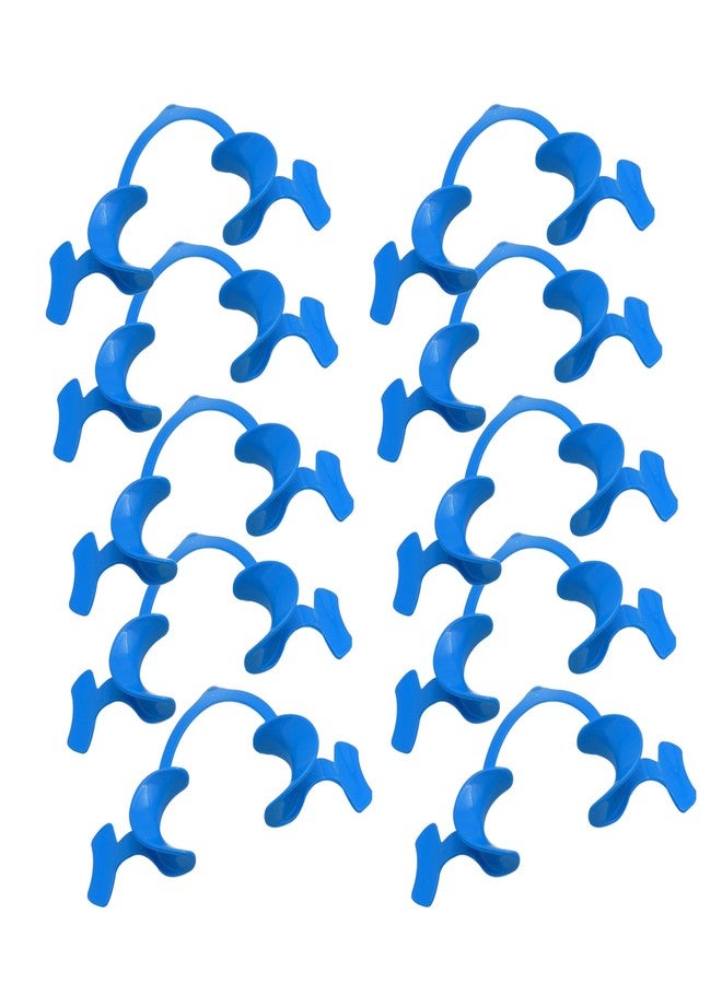 Dentosmile Flexi Eco Cheek Retractors Mouth Opener with Wings in Blue Colour - Large (10) - Image 3