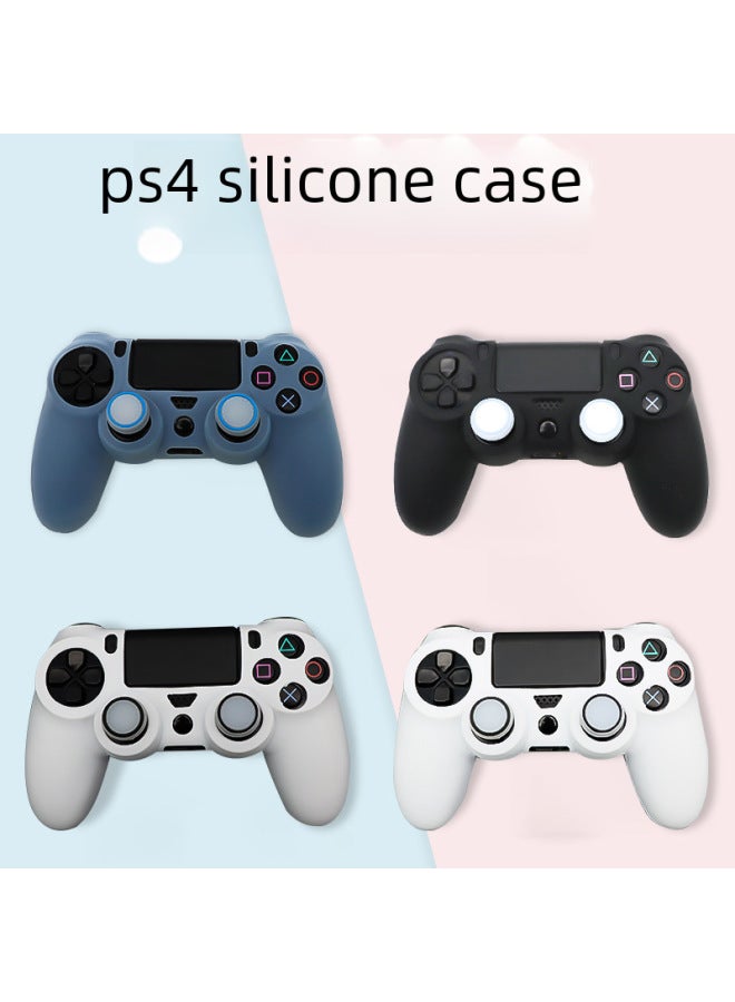 general PS4 Handle Silicone Case PS4 Silicone Case Ps4 Game Handle Case Ps4 Monochrome Dustproof Handle Case-Product Color:Black - Image 2