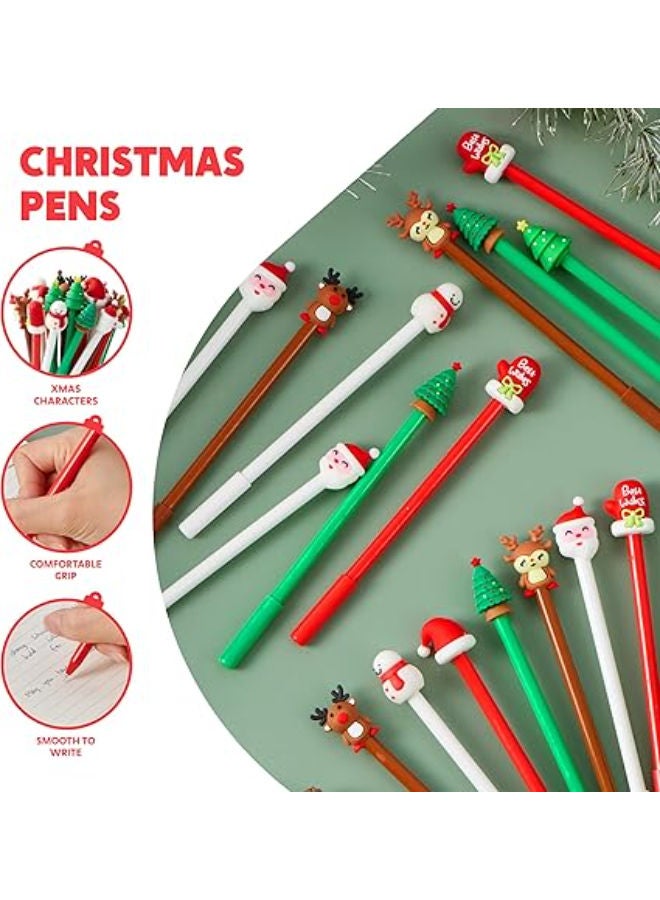 24 Pack Christmas Funny Bulk Gel Pens - Image 3