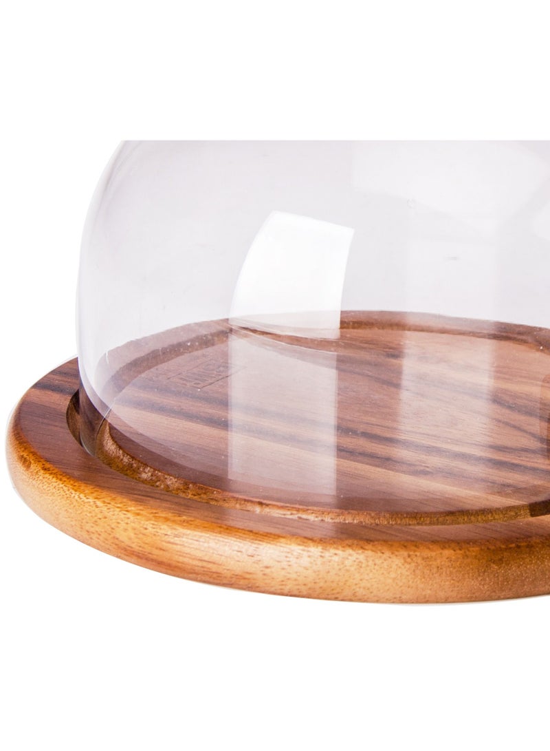 Billi Metro Dome With Cover, Base Dia.20 X 15 Cm. Glass Ø 16X13 - Image 2
