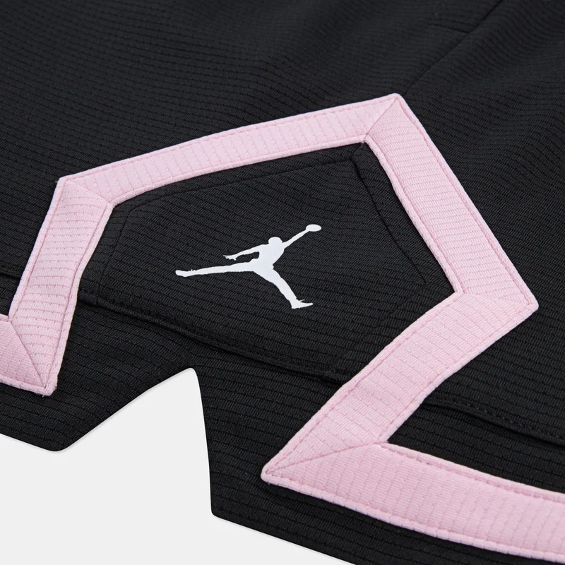 Jordan Black Kids' Dri-FIT Sport Diamond Basketball Shorts (Older Kids)  | Best Price UAE