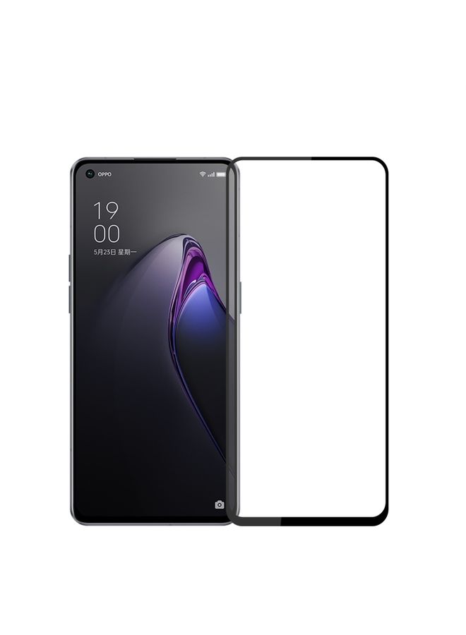 Screen Protector For OPPO Reno8 PINWUYO 9H 2.5D Full Screen Tempered Glass Film(Black)