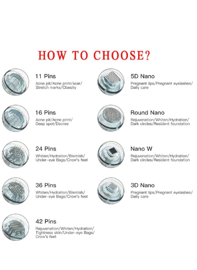 Dr.pen 10Pcs Dr.pen M8 11Pin Needle Cartridges for Skin Care  - Image 3