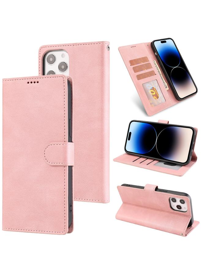 S-TOP Case For iPhone 14 Pro Max Fantasy Classic Skin-feel Calfskin Texture Leather Case - Image 1