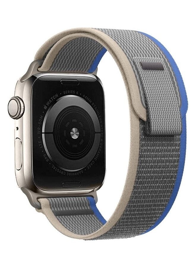 Generic - 2Pack for Apple Watch Trail Band 49mm 45mm 44mm 42mm Nylon Woven Sport Strap for iWatch Series Ultra/8/7/SE/6/5/4/3/2/1 - Image 1