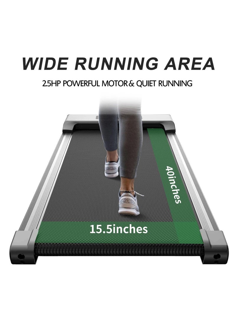 Generic - Walking Pad Treadmills Under Desk for Home or Office with Remote Control Portable Treadmill in LED Display - Image 1