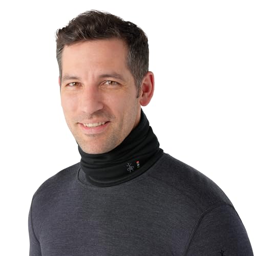 Smartwool Thermal Merino Long Neck Gaiter Black - Image 4