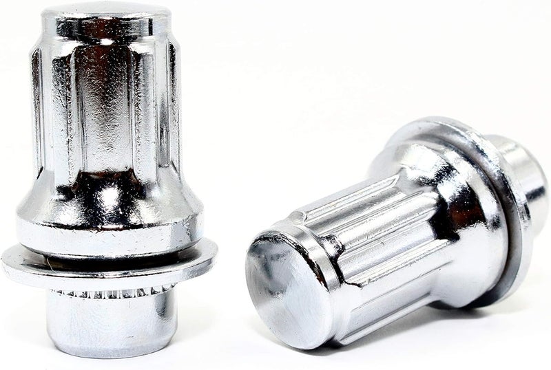 Veritek Performance Set of 4 Chrome Wheel Locks for Toyota Tacoma 4Runner FJ Cruiser - Image 3