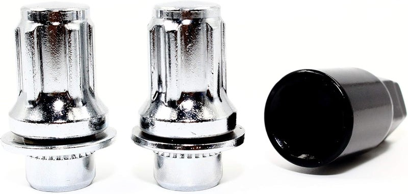 Veritek Performance Set of 4 Chrome Wheel Locks for Toyota Tacoma 4Runner FJ Cruiser - Image 2
