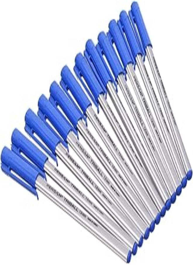Pensan Pensan Triball 1003 Ballpoint Pen Set of 12 Pieces 0.7 mm - Blue 