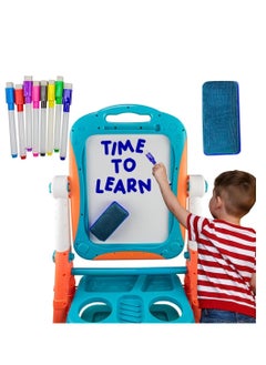 UKR Educational Interactive Easel | 2-in-1 Double-Sided STEM Toy | 6 Learning Modules: Talking Numbers, Letters, Colors & Touchpad Drawing | 180-Degree Rotation | For Kids Age 3+ - pzsku/Z54A68BA29BC2088E9BB2Z/45/_/1729680615/98c167fe-6ce4-4f0a-a7c7-2b8b24925db4