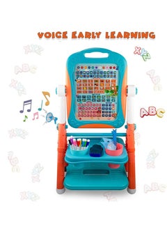 UKR Educational Interactive Easel | 2-in-1 Double-Sided STEM Toy | 6 Learning Modules: Talking Numbers, Letters, Colors & Touchpad Drawing | 180-Degree Rotation | For Kids Age 3+ - pzsku/Z54A68BA29BC2088E9BB2Z/45/_/1729680616/404cdc06-a5ae-44d7-ba25-6a166fb14ff9