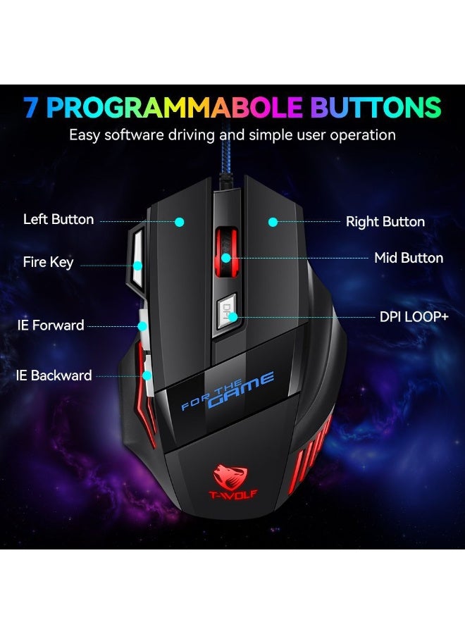 T-WOLF M1 Gaming Mouse - Image 2