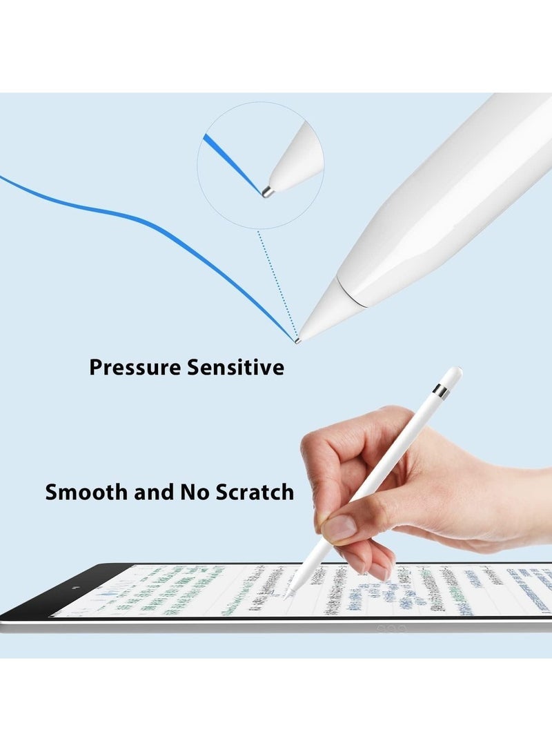 Generic - 2-Pack Pencil Tips For Apple Pencil No Wear Out Fine Point Precise Control Pencil Replacement Nibs Compatible With Apple Pencil 1st Gen And 2nd Gen/iPad Pro - Image 1