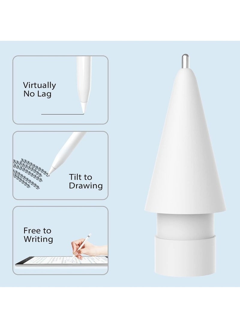 Generic - 2-Pack Pencil Tips For Apple Pencil No Wear Out Fine Point Precise Control Pencil Replacement Nibs Compatible With Apple Pencil 1st Gen And 2nd Gen/iPad Pro - Image 1