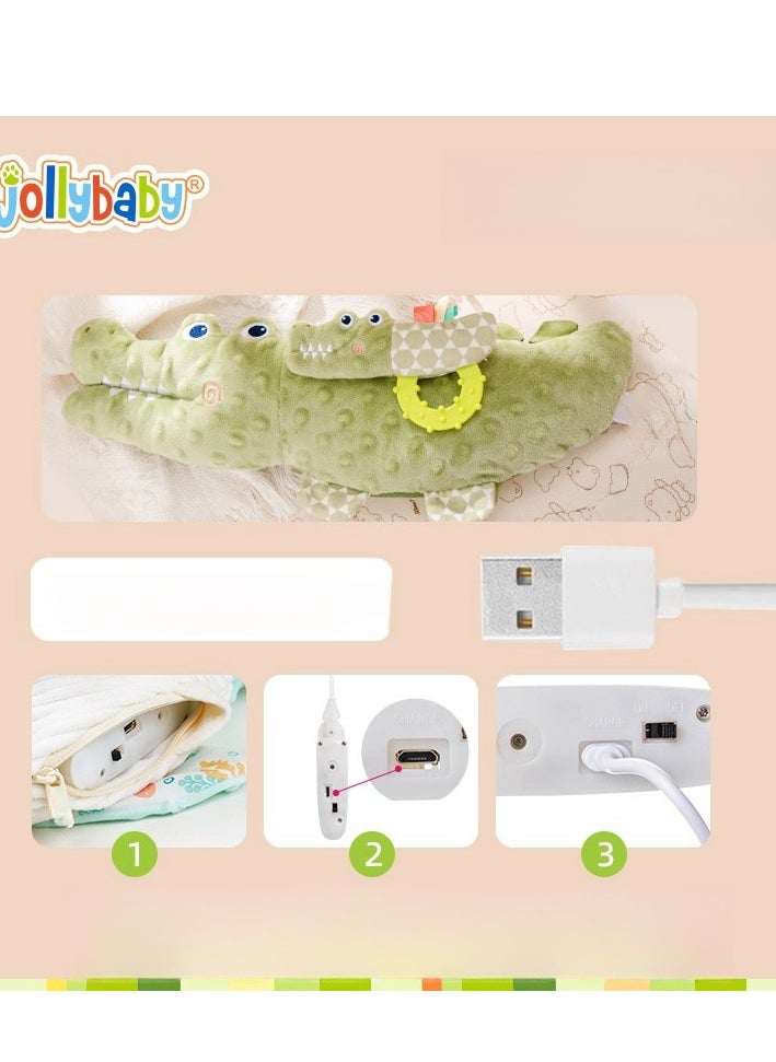 Jollybaby - Tail Patting - Baby Soothing Plush Toy - Baby Automatic Sleeping Doll Toy - Image 1