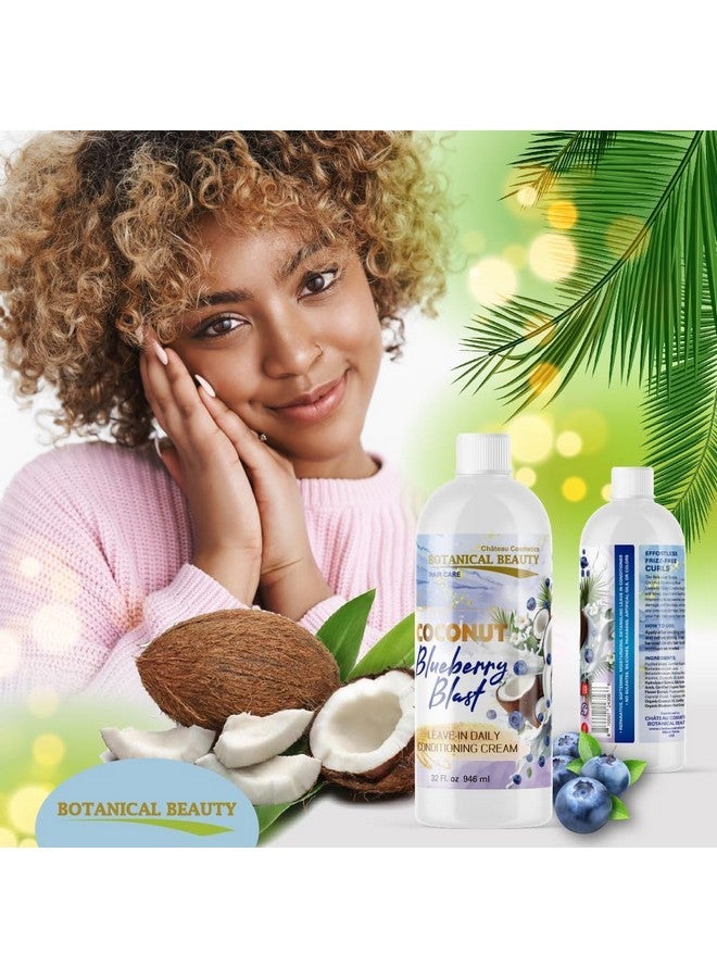 Botanical Beauty Blueberry Blast Leave-In Daily Conditioning Cream (32 Fl. Oz.) - Image 5