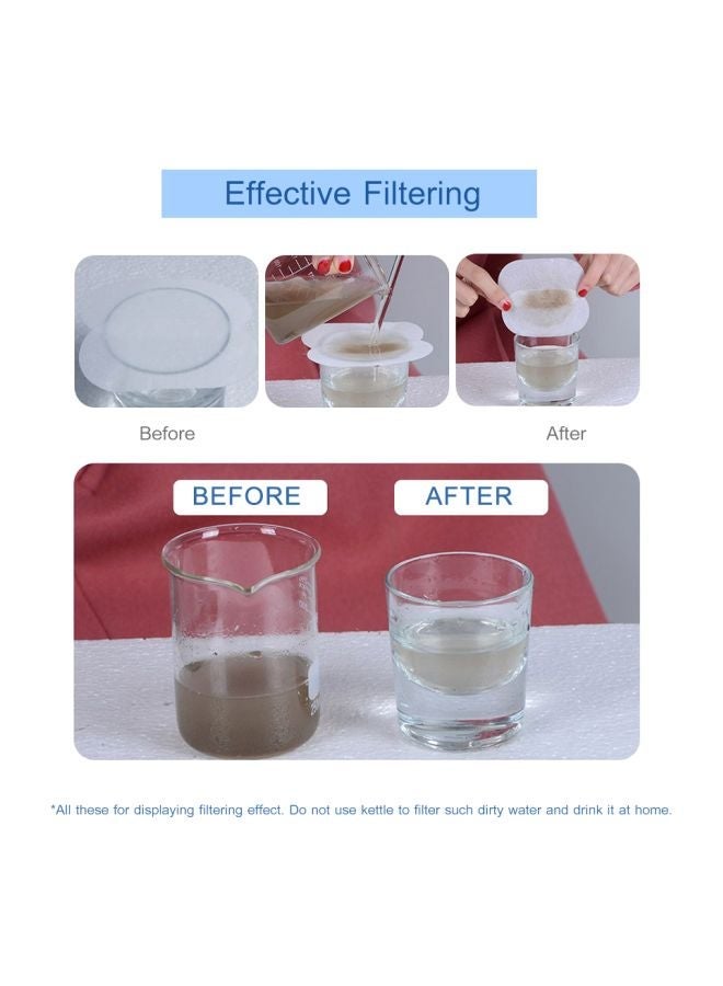 NIBEMINENT 4-Layer Water Pitcher Replacement Filter White 9.5x7.5centimeter - Image 5