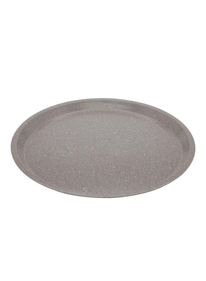 السيف  صينية بيتزا من الجرانيت مقاس 1.5 × 29.7 سم دائرية باللون البني الفاتح - Image 1