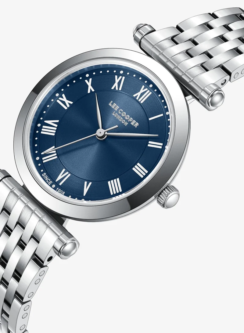 لي كوبر Women's Metal Analog Watch LC08290.390 - 44 mm