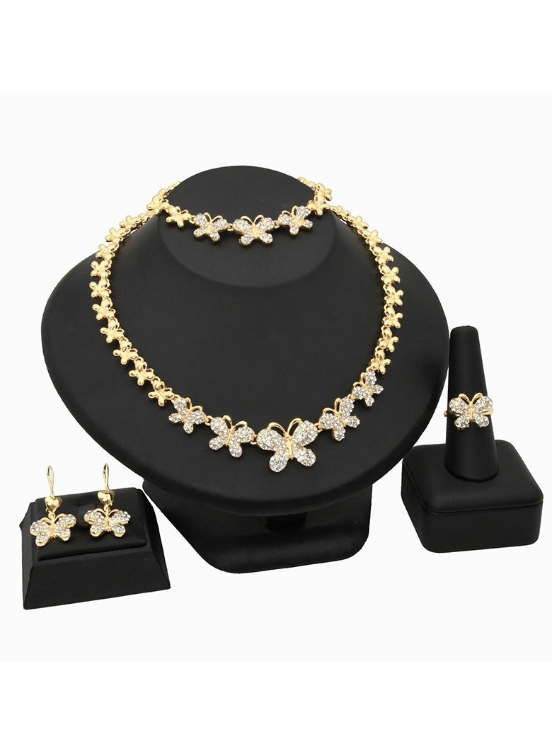 Mark Fairwhale European and American Fashion Multi-layer Woven Women's Necklace Set 