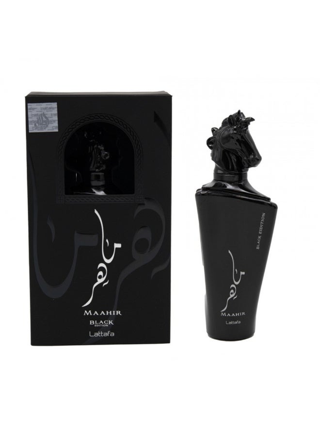 Lattafa Maher Black Edition by Lattafa Unisex Eau de Parfum, 100ml - Image 1