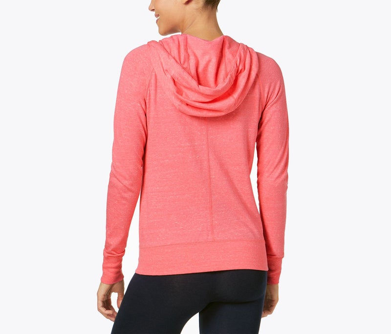 Nike Women Gym Vintage Full,Zip Hoodie, Pink - Image 2