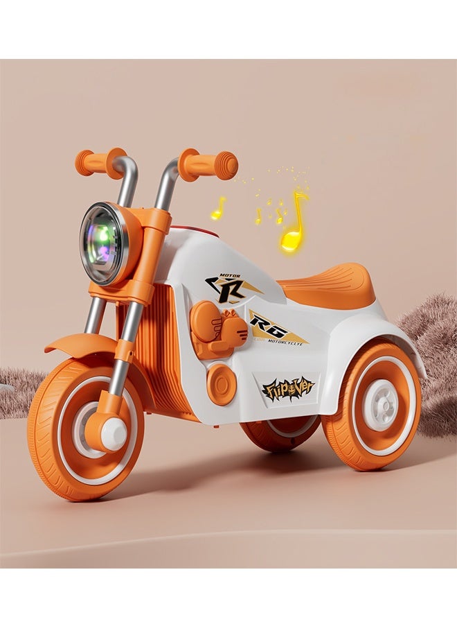 RG 3-Wheel Kids Ride-On Motorcycle with Light and Music - Image 1