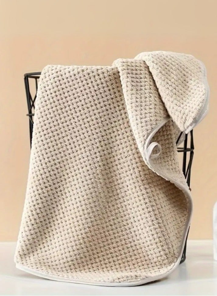 2-Piece Microfiber Towel Set for Body and Face - Image 3